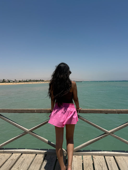 Coast Mini Skirt | Pink