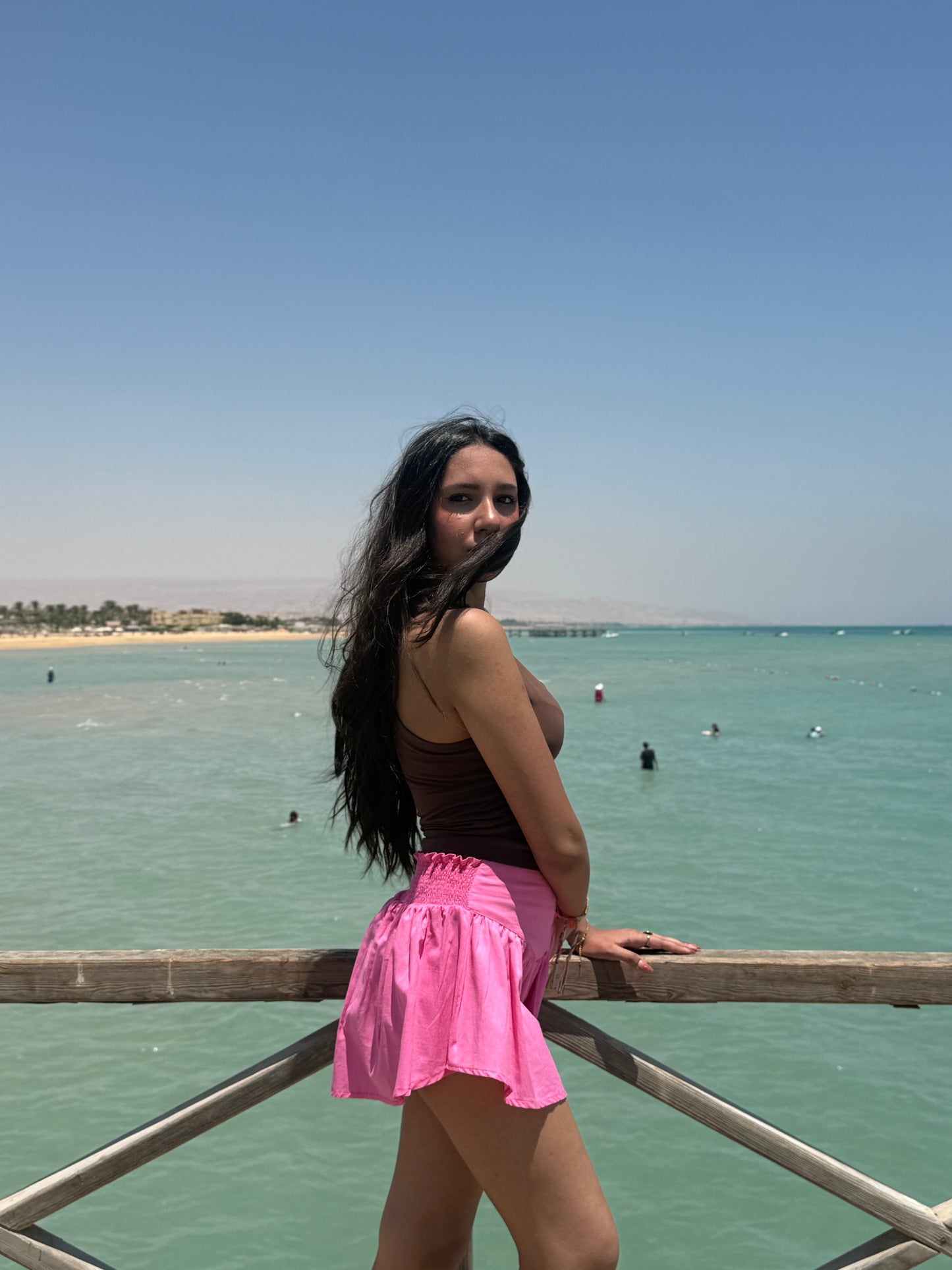 Coast Mini Skirt | Baby Blue