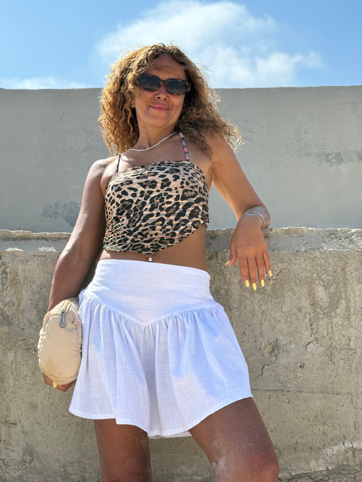 Coast Mini Skirt | Butter Yellow