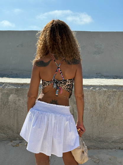 Coast Mini Skirt | Butter Yellow